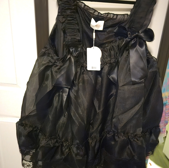 selkie antoinette peignoir in caviar 5xl BNWT - Picture 2 of 4